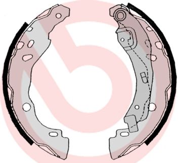 Brake Shoe Set BREMBO S 68 525