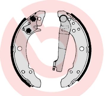 Brake Shoe Set BREMBO S 85 507