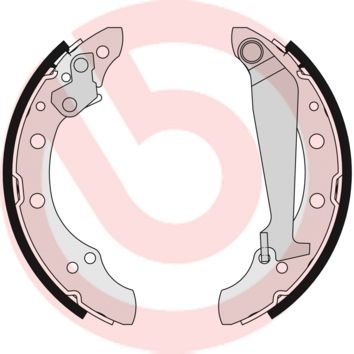 Brake Shoe Set BREMBO S 85 511