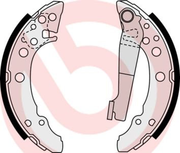 Brake Shoe Set BREMBO S 85 535