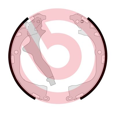 Stabdžių trinkelių komplektas BREMBO S 85 542