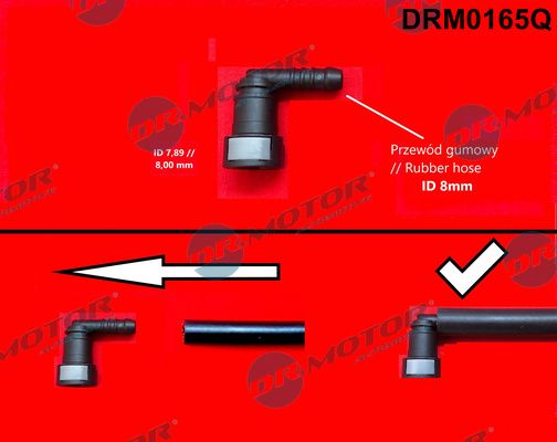 Шланговий з’єднувач, паливний шланг Dr.Motor Automotive DRM0165Q