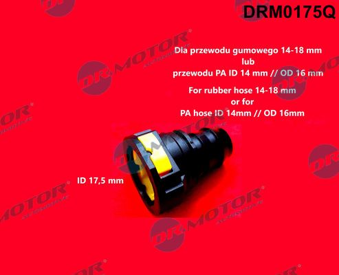 Žarnos suleidimas, degalų žarna Dr.Motor Automotive DRM0175Q