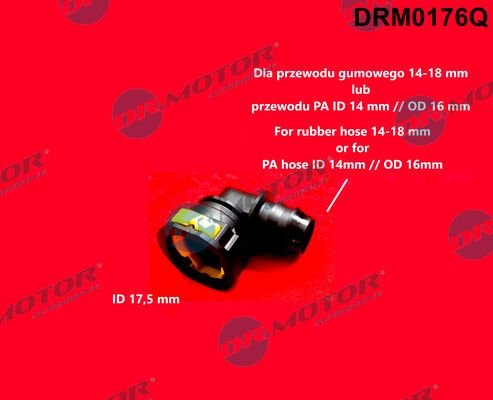 Žarnos suleidimas, degalų žarna Dr.Motor Automotive DRM0176Q