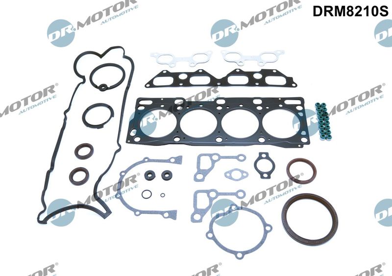 Full Gasket Kit, engine Dr.Motor Automotive DRM8210S