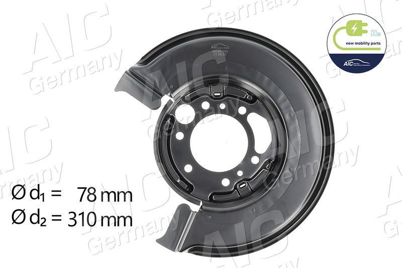 Splash Guard, brake disc AIC 55098