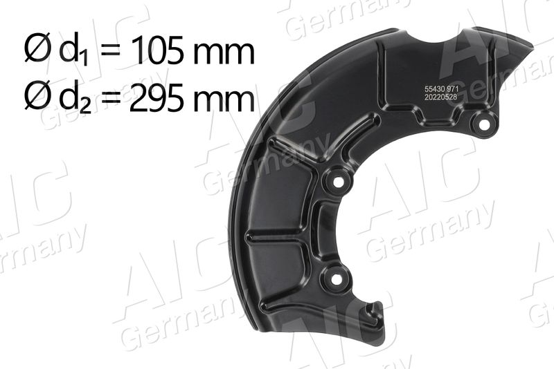 Splash Guard, brake disc AIC 55430