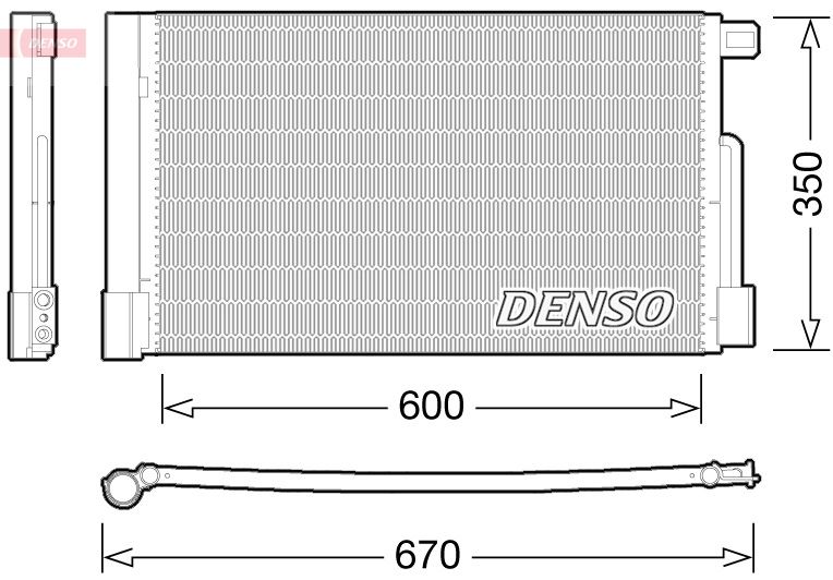 Kondensatorius, oro kondicionierius DENSO DCN01004