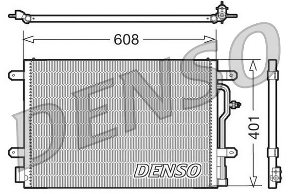 Kondensatorius, oro kondicionierius DENSO DCN02012