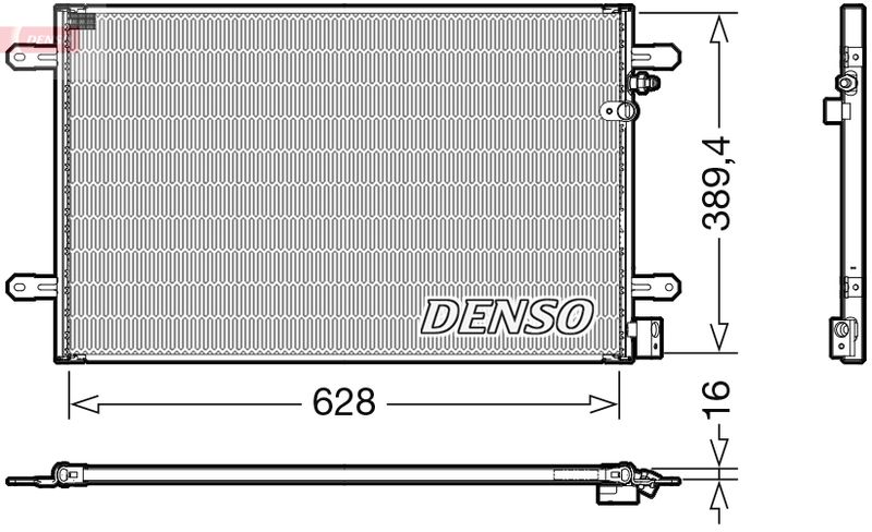 Kondensatorius, oro kondicionierius DENSO DCN02037