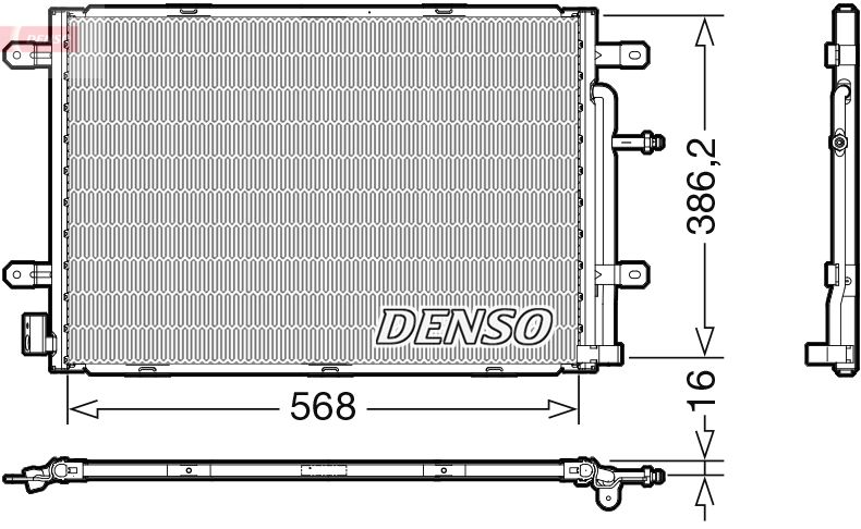 Kondensatorius, oro kondicionierius DENSO DCN02039