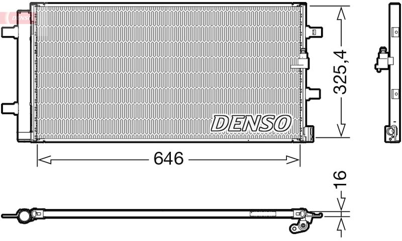 Kondensatorius, oro kondicionierius DENSO DCN02041