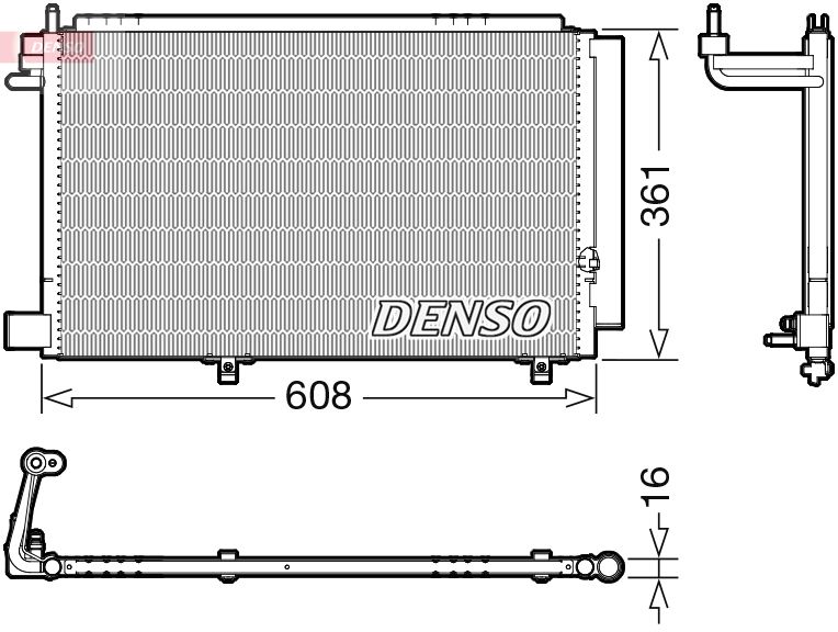 Kondensatorius, oro kondicionierius DENSO DCN10041