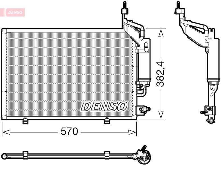 Kondensatorius, oro kondicionierius DENSO DCN10050