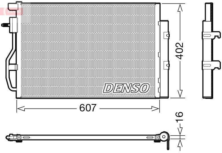 Kondensatorius, oro kondicionierius DENSO DCN15008