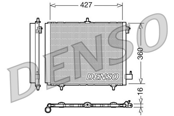 Kondensatorius, oro kondicionierius DENSO DCN21009