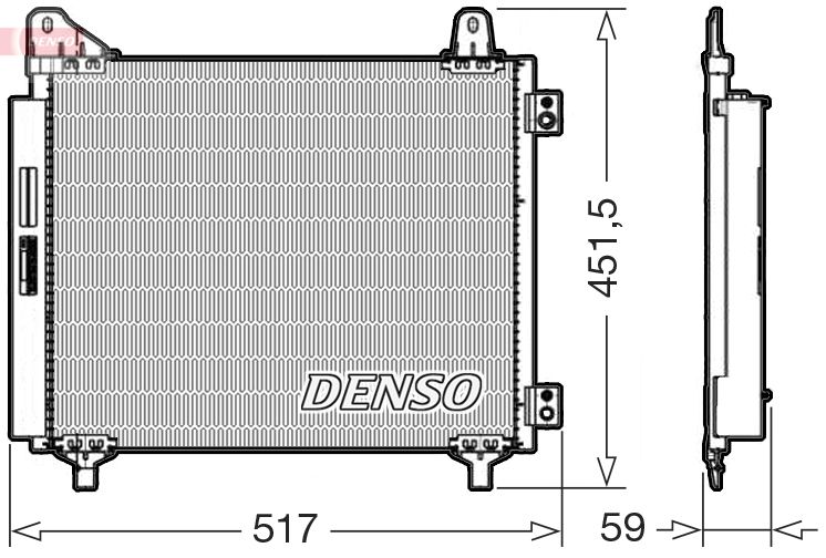 Kondensatorius, oro kondicionierius DENSO DCN21035