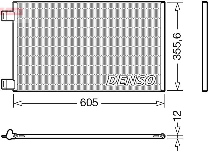 Kondensatorius, oro kondicionierius DENSO DCN23041