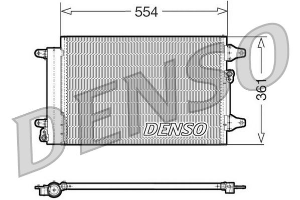 Kondensatorius, oro kondicionierius DENSO DCN32015