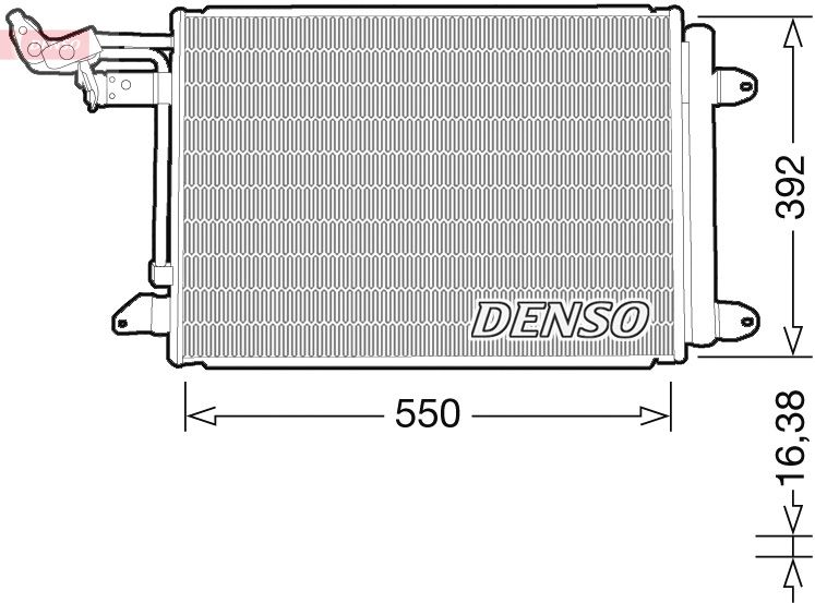 Kondensatorius, oro kondicionierius DENSO DCN32032