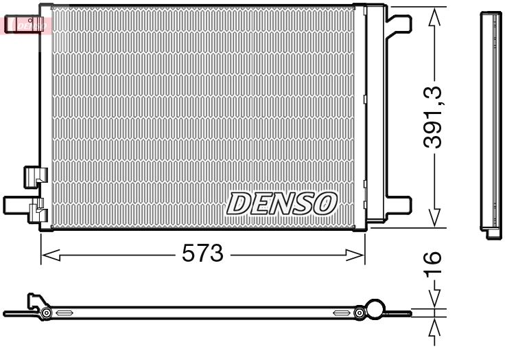 Kondensatorius, oro kondicionierius DENSO DCN32066