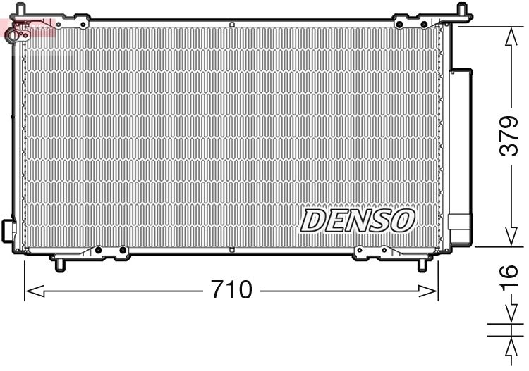 Kondensatorius, oro kondicionierius DENSO DCN40015