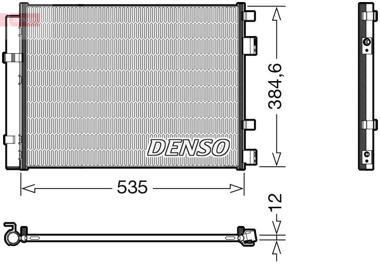 Kondensatorius, oro kondicionierius DENSO DCN41020