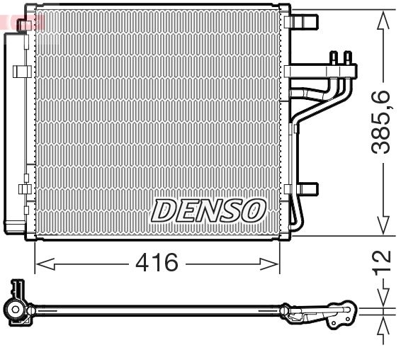 Kondensatorius, oro kondicionierius DENSO DCN43014