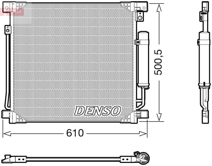 Kondensatorius, oro kondicionierius DENSO DCN45013