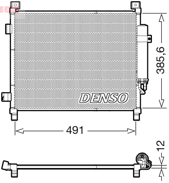 Kondensatorius, oro kondicionierius DENSO DCN46031