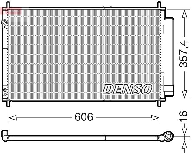 Kondensatorius, oro kondicionierius DENSO DCN50058