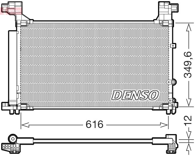 Kondensatorius, oro kondicionierius DENSO DCN50132