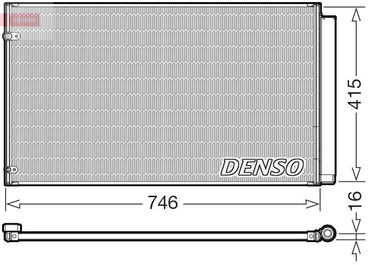 Kondensatorius, oro kondicionierius DENSO DCN51017