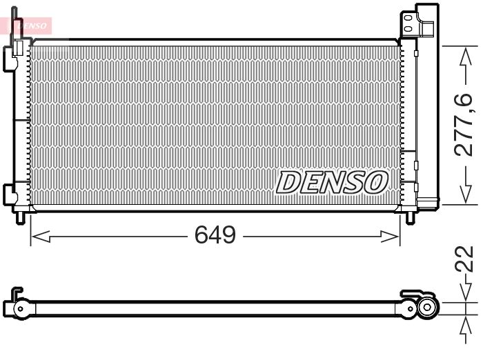 Kondensatorius, oro kondicionierius DENSO DCN51021