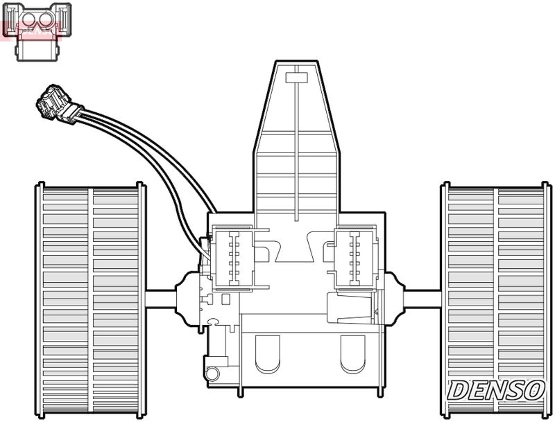 Vidaus pūtiklis DENSO DEA05009