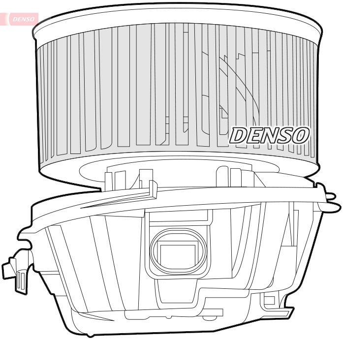 Interior Blower DENSO DEA07008