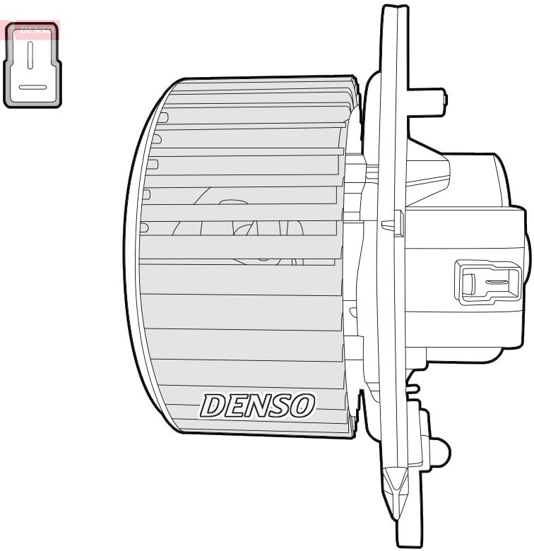 Компресор салону DENSO DEA12004