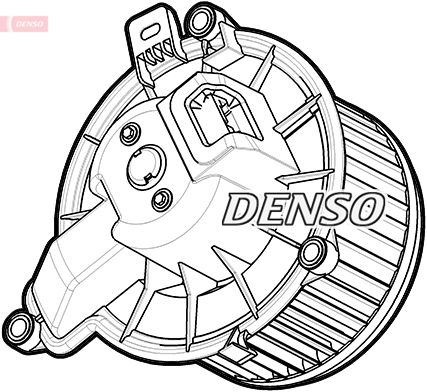 Interior Blower DENSO DEA12007