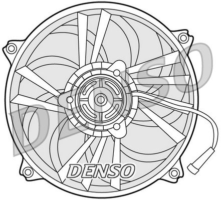 Ventiliatorius, radiatoriaus DENSO DER21014