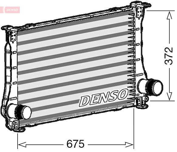 Charge Air Cooler DENSO DIT50011