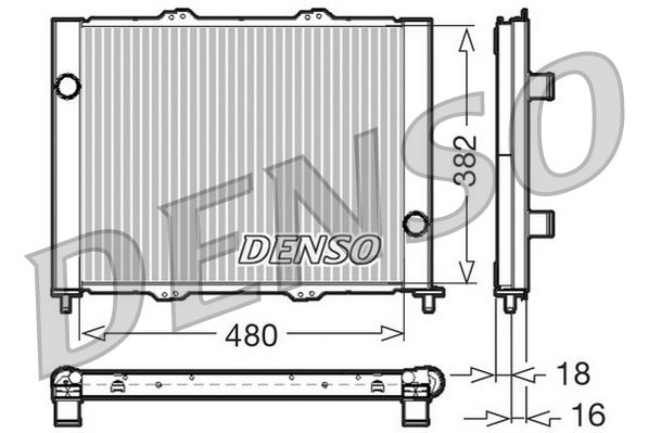 Cooling Module DENSO DRM23099