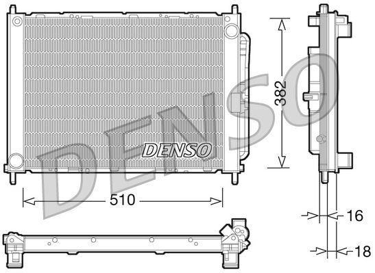 Aušintuvo modulis DENSO DRM23101