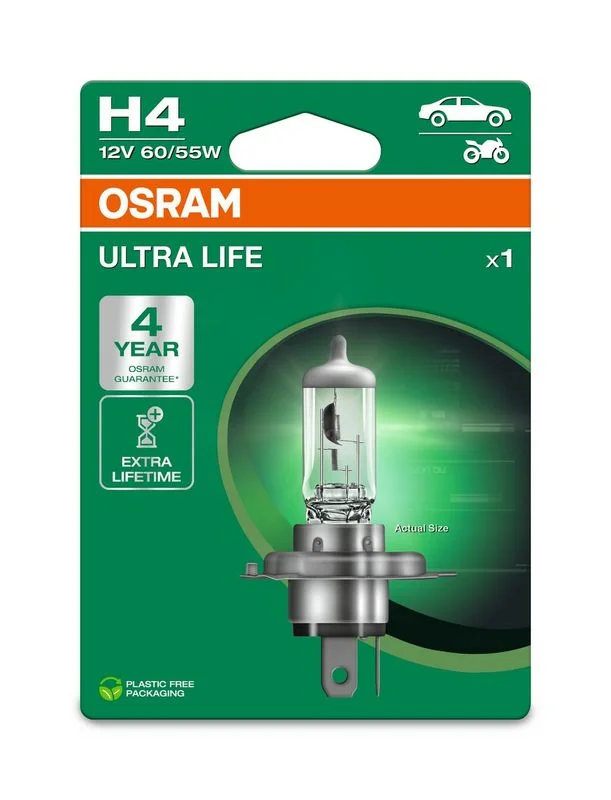 Лампа розжарювання, фара дальнього світла ams-OSRAM 64193ULT-1BL