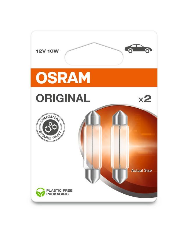 Lemputė, salono apšvietimas ams-OSRAM 6411-2BL