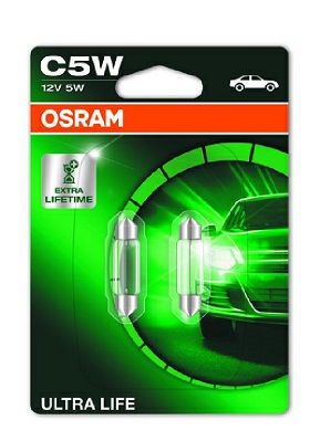 Лампа розжарювання, ліхтар номерного знака ams-OSRAM 6418ULT-02B