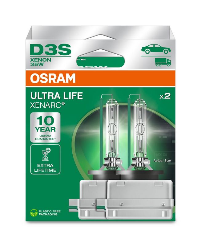 Лампа розжарювання, фара дальнього світла ams-OSRAM 66340ULT-2HB