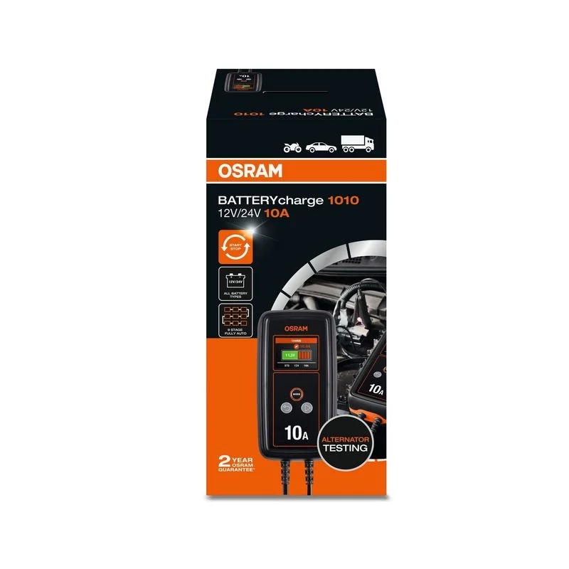 Įkroviklis, transporto priemonės akumuliatorius OSRAM OEBCS1010