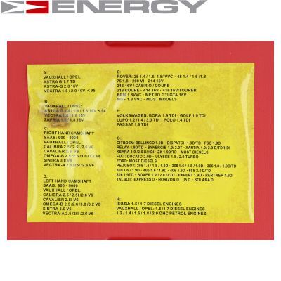 Hållande verktygssats, kamaxel ENERGY NE00075