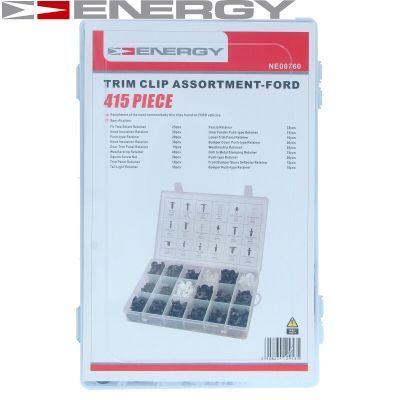 Set pričvrsnih kopči, karoserija ENERGY NE00760