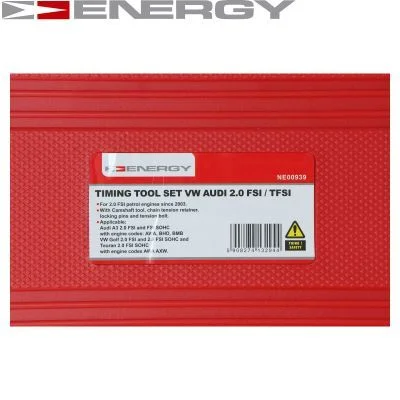 Montavimo įrankių rinkinys, kumštelinis velenas ENERGY NE00939